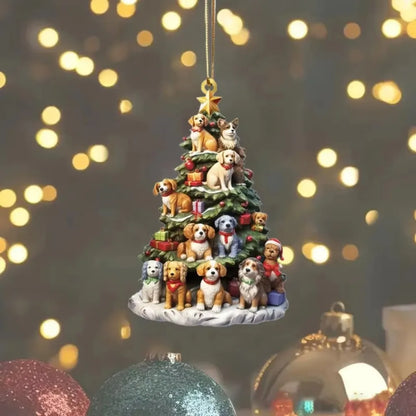 New Christmas Tree Decoration Pendant Multifunction Acrylic Durable Material