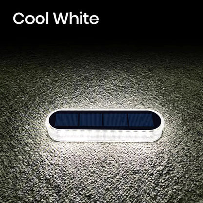 Solar Powered LED Outdoor Deck Lights IP68 Waterproof Automatic On/Off