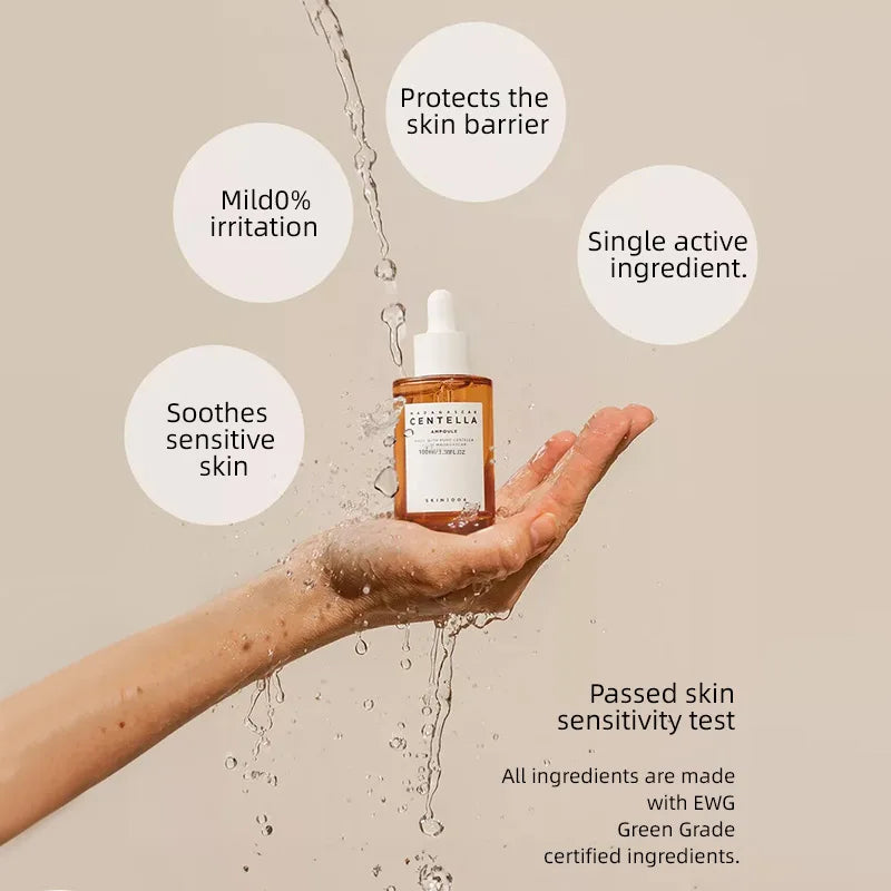 Suero limpiador facial con ampolla de centella coreana Skin1004 