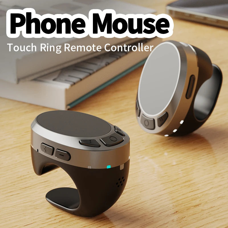 TikTok remote, scrolling ring, finger mouse, bluetooth page turner