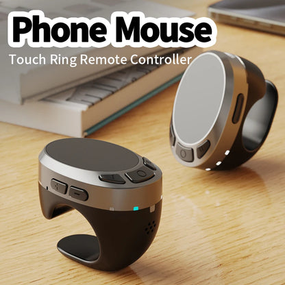 TikTok remote, scrolling ring, finger mouse, bluetooth page turner