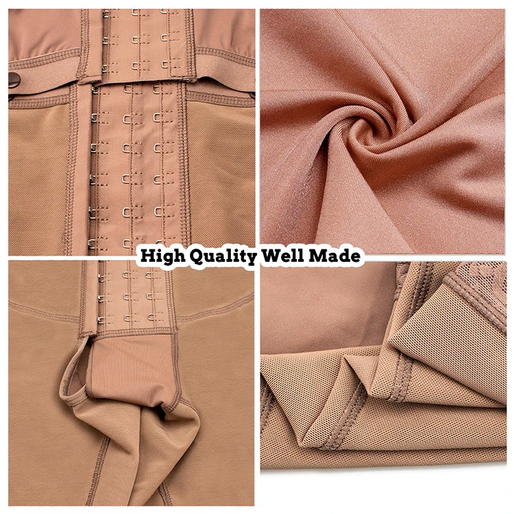 Full Body Colombian Girdles Shaper High Compression Bodysuits Postoperative