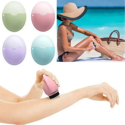 Rolling Lotion Applicator Outdoor Beach Sunscreen Dispenser Travel