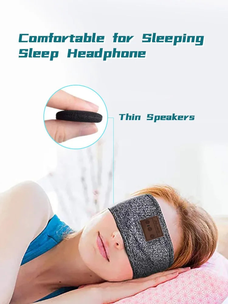HYE Auriculares Bluetooth Deportivos Diadema Elástica Inalámbricos Música