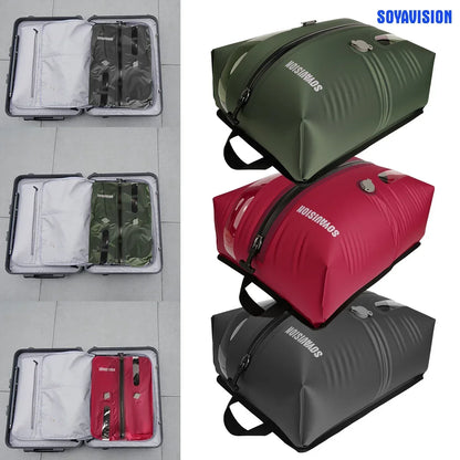 ¡Gran oferta! Bolsas de vacío de TPU S M L, bolsas de compresión al vacío reutilizables, equipaje impermeable
