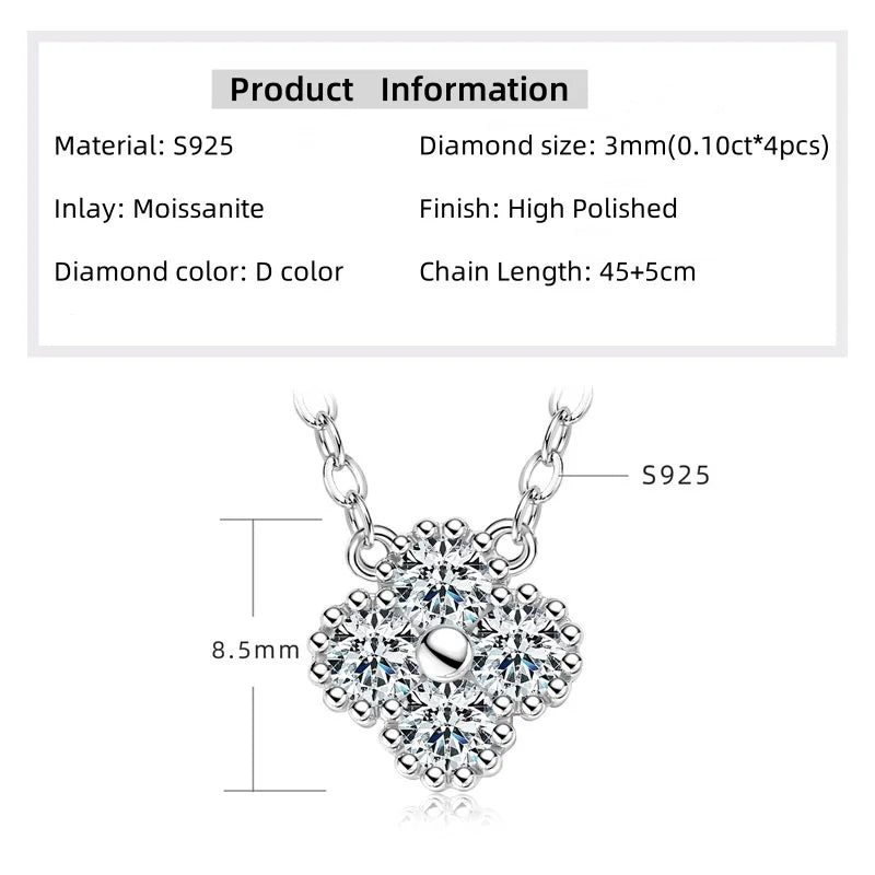 18k Gold Plated 925 Silver 3mm Moissanite Necklace Earrings Bracelet Sets 3 In 1