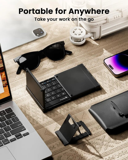 Teclado plegable ProtoArc XK01 TP con panel táctil Bluetooth de viaje