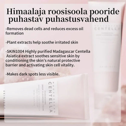 Suero facial tónico con ampolla de sal rosa fresca de productos originales de Centella coreana