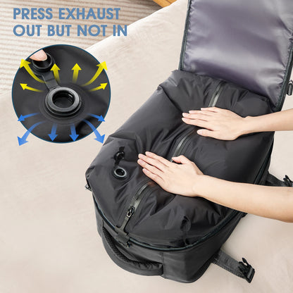 Vacuum Backpack Travel Bag for Men Large Capacity airback Backpack Business
