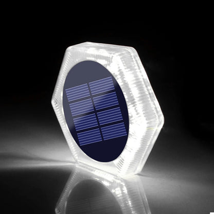 Solar Powered LED Outdoor Deck Lights IP68 Waterproof Automatic On/Off
