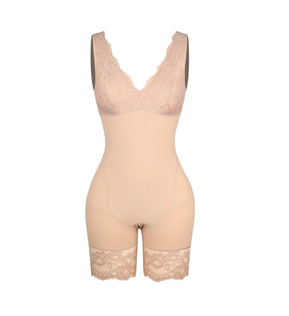 Shapewear Women Full Body Shaper Slimming Bodysuits Lace Corset Waist Trainer Shaping