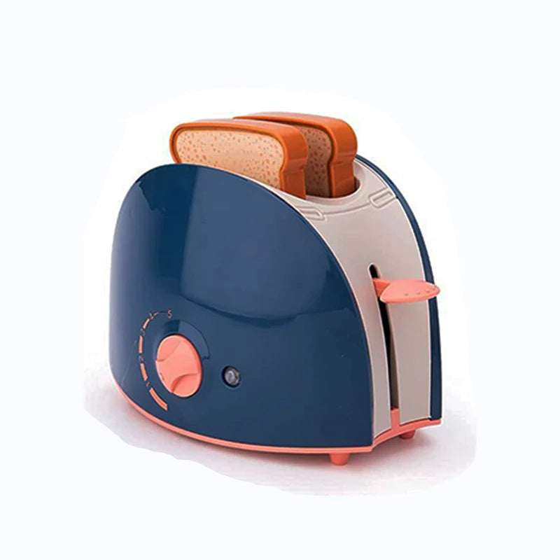 Mini Household Appliances Kitchen Toys, Pretend Play Set with Coffee Maker Blender