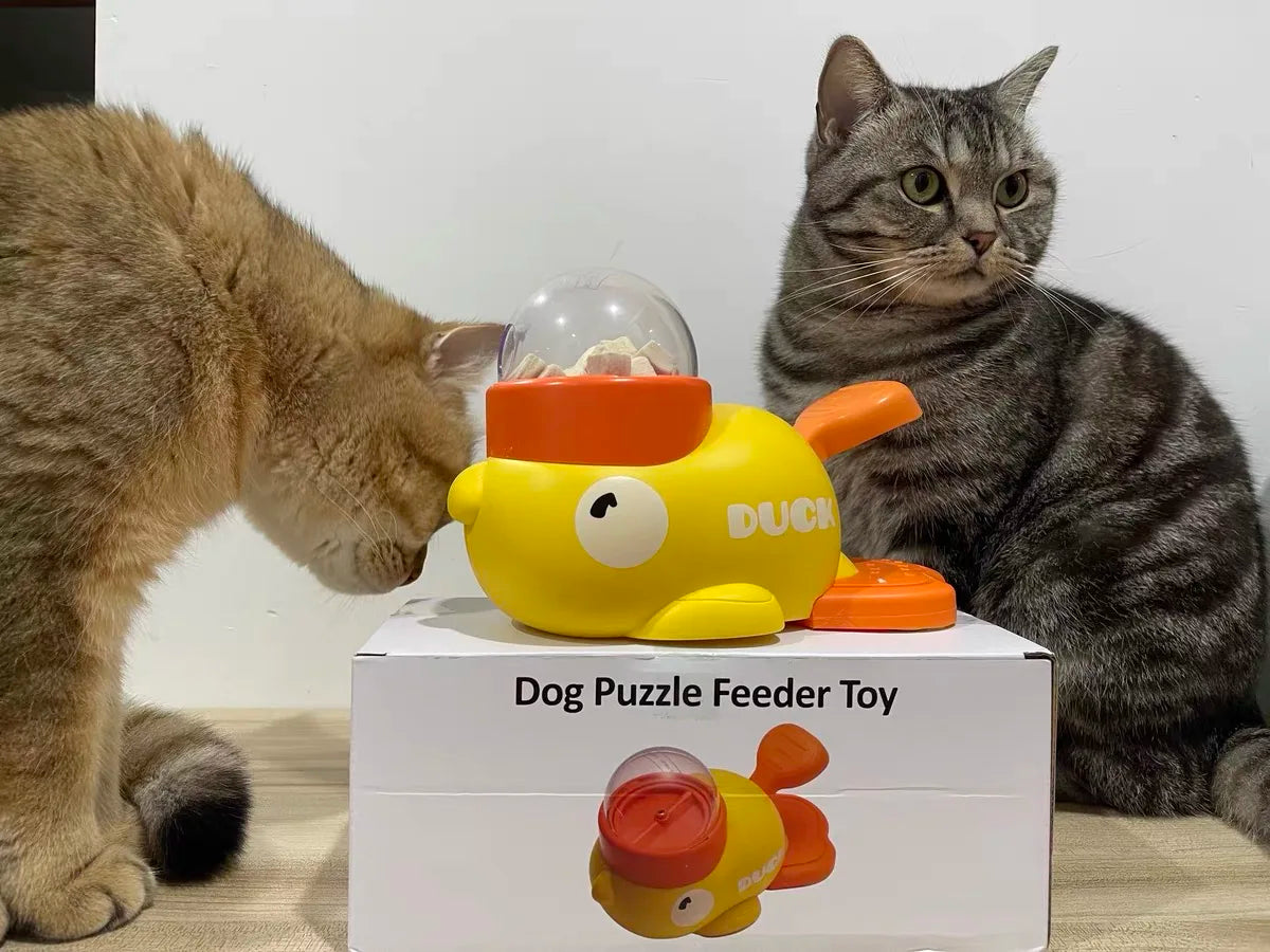 Dog Puzzle Feeder Interactive Pet Food Treat Dispenser