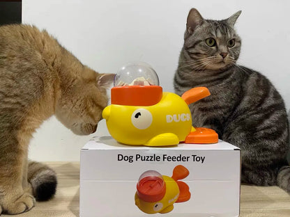 Dog Puzzle Feeder Interactive Pet Food Treat Dispenser