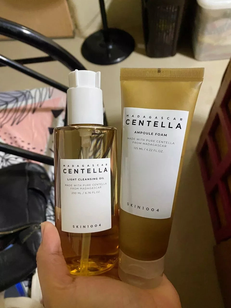 Suero limpiador facial con ampolla de centella coreana Skin1004 