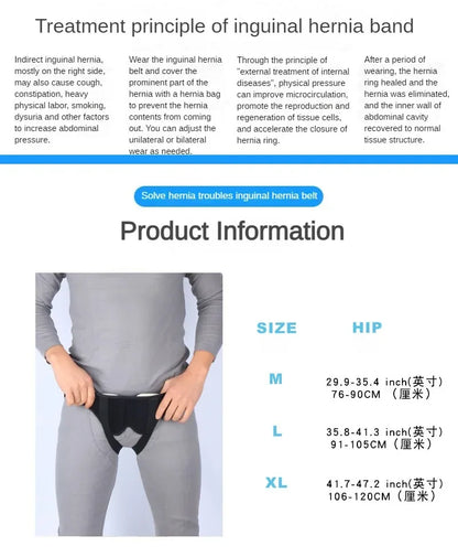 Adjustable Adult Hernia Belt Man Inguinal