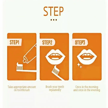 Toothpaste of Teeth Whitening Repair of Cavities Caries Removal of Plaque Stains Decay