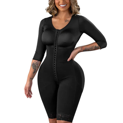 Full Body Colombian Girdles Shaper High Compression Bodysuits Postoperative