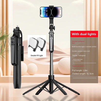 COOL DIER New Tripod for Smartphone Camera,Tripods Stand with Bluetooth shutter