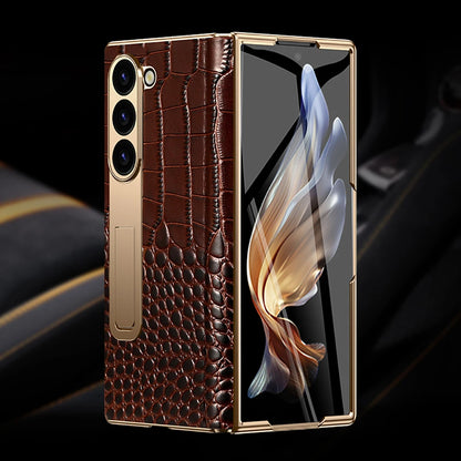 LANGSIDI Leather Case Leather for Samsung Galaxy Z Fold 6 5 4 3