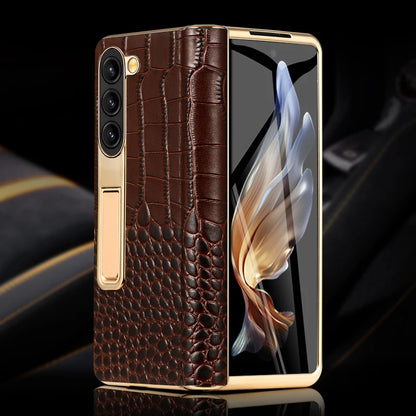 LANGSIDI Leather Case Leather for Samsung Galaxy Z Fold 6 5 4 3
