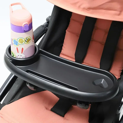 3 In 1 Baby Stroller Dinner Table Tray Phone Stand Plate Accessories Supplies