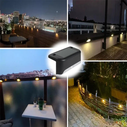 1~20PCS Luz solar para terraza, exterior, IP65 impermeable, lámparas solares para jardín