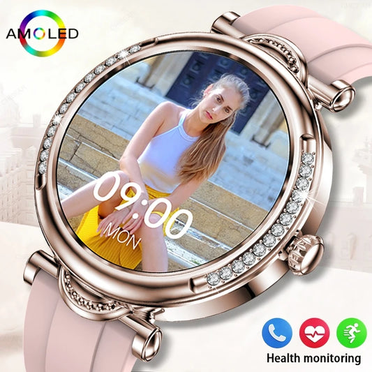 For Xiaomi Android Fashion Women Smart Watch 360*360 HD Screen
