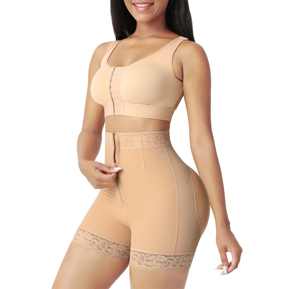 Fajas Colombianas Waist Trainer Butt lifter Body Shapewear Corset Push Up High Waist