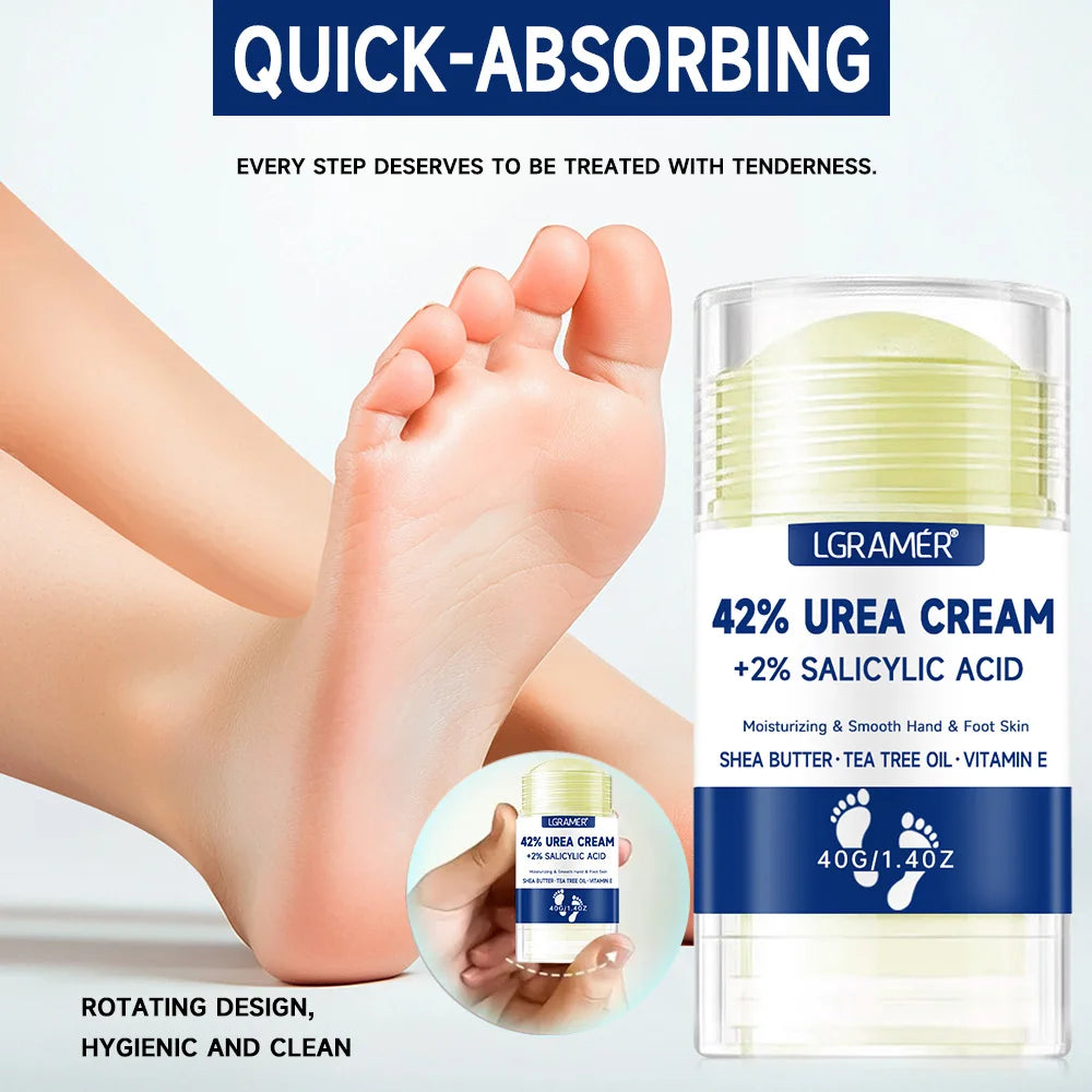 42% Urea Foot Cream + 2% Salicylic Acid Intensive Hydrating Foot And Hand Care