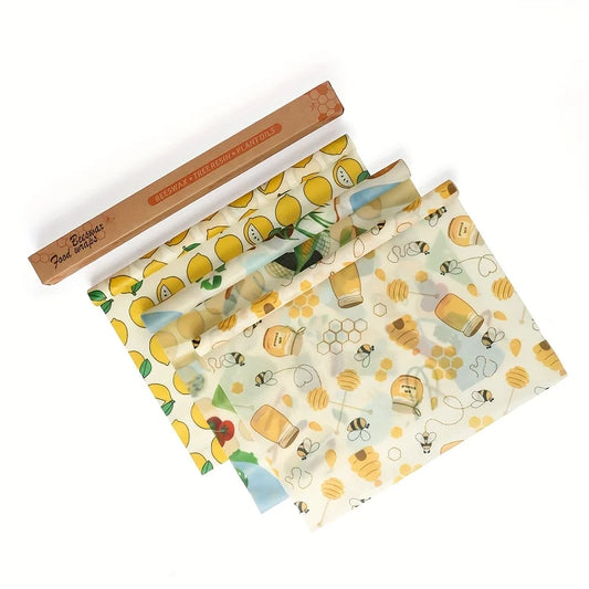 reusable beeswax packaging for preserving food storage, suitable for sandwiches, fr