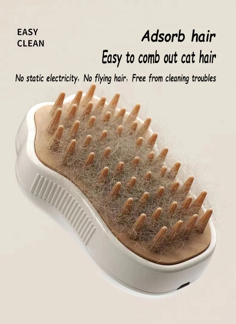Transform Grooming Time with Our 3-in-1 Pet Brush!