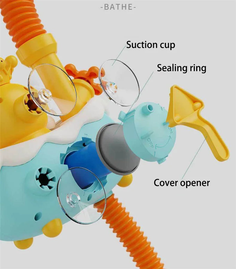 Baby Bath Toy Clouds Duck Model Bathing Cute Swimming Water Game