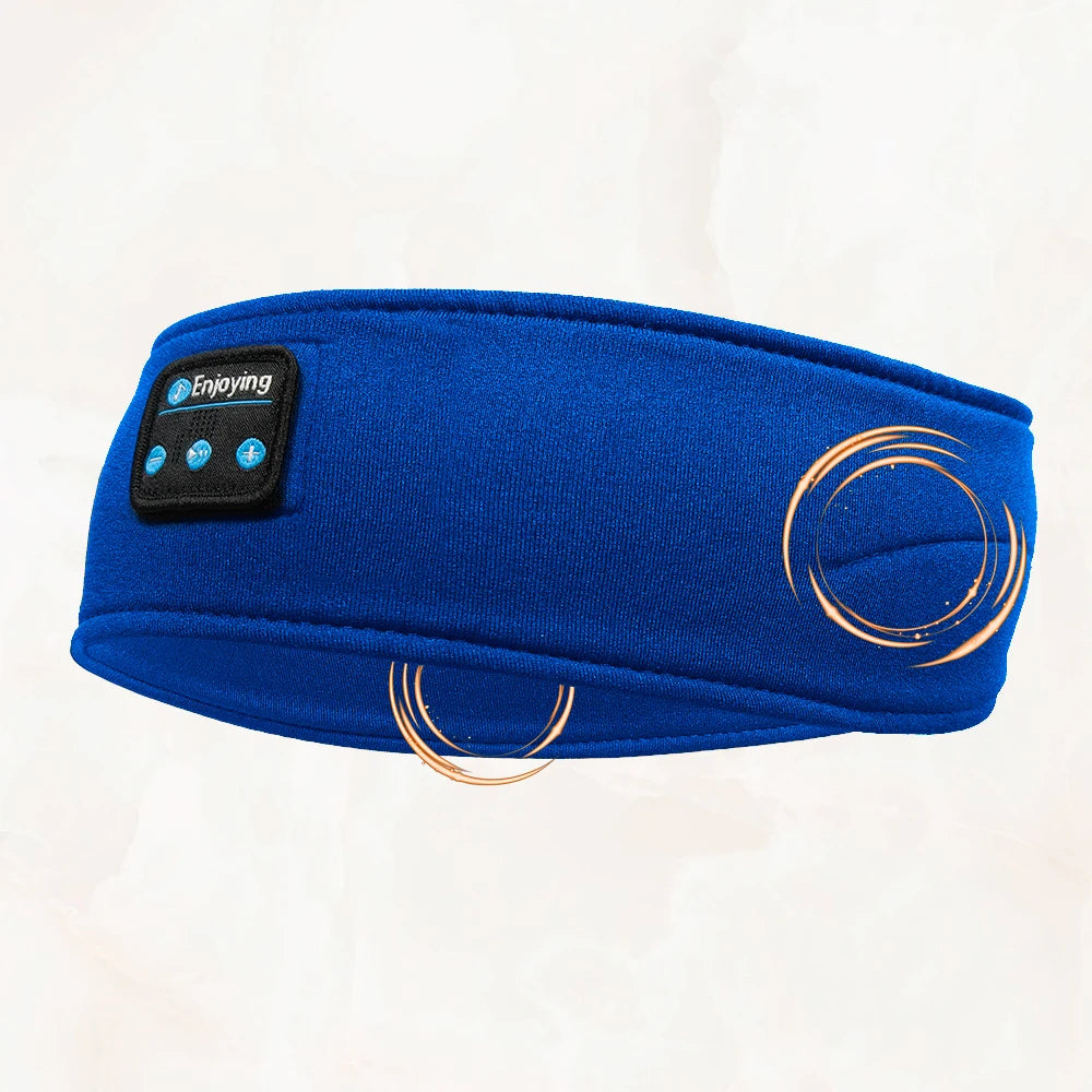 HOMEFISH BT Earphones Sports Sleeping Headband Elastic Wireless Headphones
