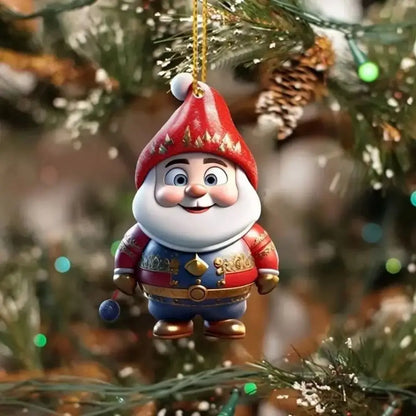 New Christmas Tree Decoration Pendant Multifunction Acrylic Durable Material
