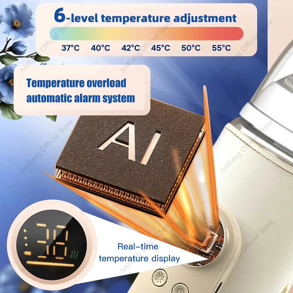 JUSTLANG 10000mAh Baby Bottle Warmer 5 Heat