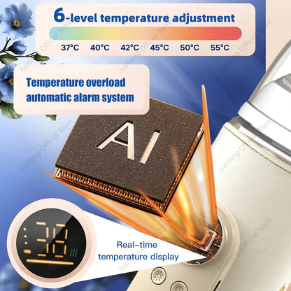 JUSTLANG 10000mAh Baby Bottle Warmer 5 Heat