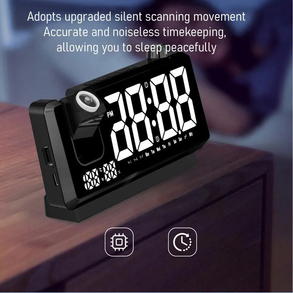Ceiling Projection Clock Ceiling Projection Clock Wireless Clocks Projection On Ceiling Wall 18 ...