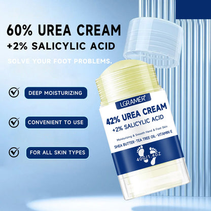 42% Urea Foot Cream + 2% Salicylic Acid Intensive Hydrating Foot And Hand Care