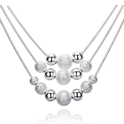 Elegant Classic Blue Zirconia 925 Silver Jewelry Set