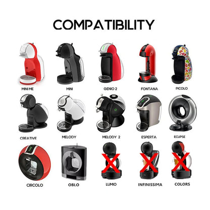 icafilas Reusable Dolce Gusto Capsule Silicone Cover