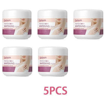 Crema blanqueadora para piel oscura, blanqueamiento de axilas, aclaramiento de axilas
