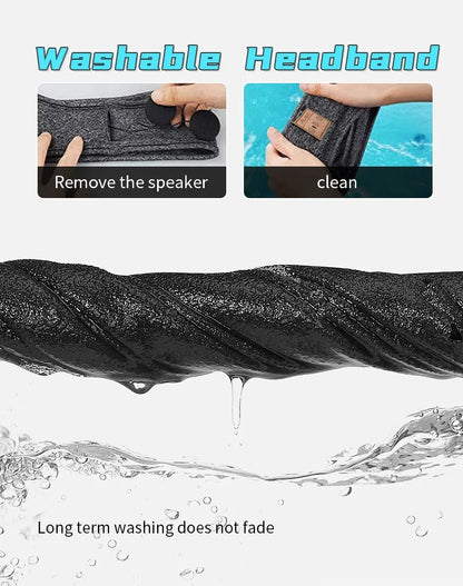HYE Auriculares Bluetooth Deportivos Diadema Elástica Inalámbricos Música