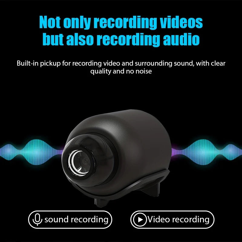 New X5 Mini Camera 1080P Clear Night Vision Lightweight Portable Premium