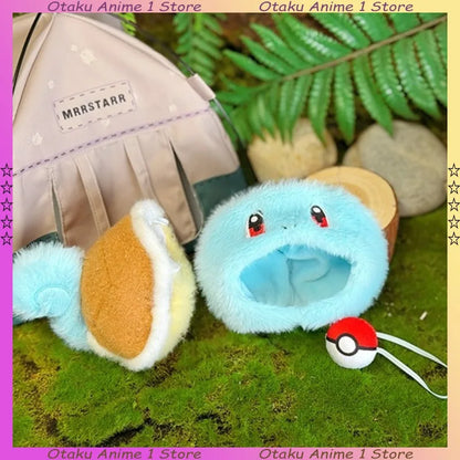 Roupas de boneca Kawaii Labubu Desenho animado Charmander Squirtle com mochila