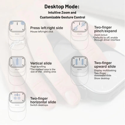 Air Mouse Wireless Touchpad All-in-one Pocket AI Recording ChatGPT