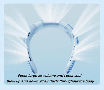 Portable Neck Fan 10000mAh Rechargeable Fan