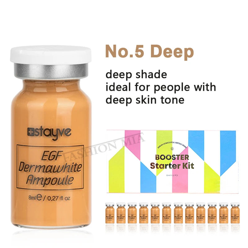 Stayve 8ml Korea BB Cream Glow Serum Starter Kit CC Foundation Cream Facial