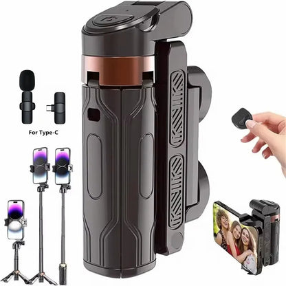 MEUYAG 2026 New Tripod,phone Stand with Bluetooth shutter,Wireless Selfie Stick brackets