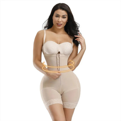 Fajas Colombianas Detachable Straps Full Body Shaper Tummy Slimming Postpartum